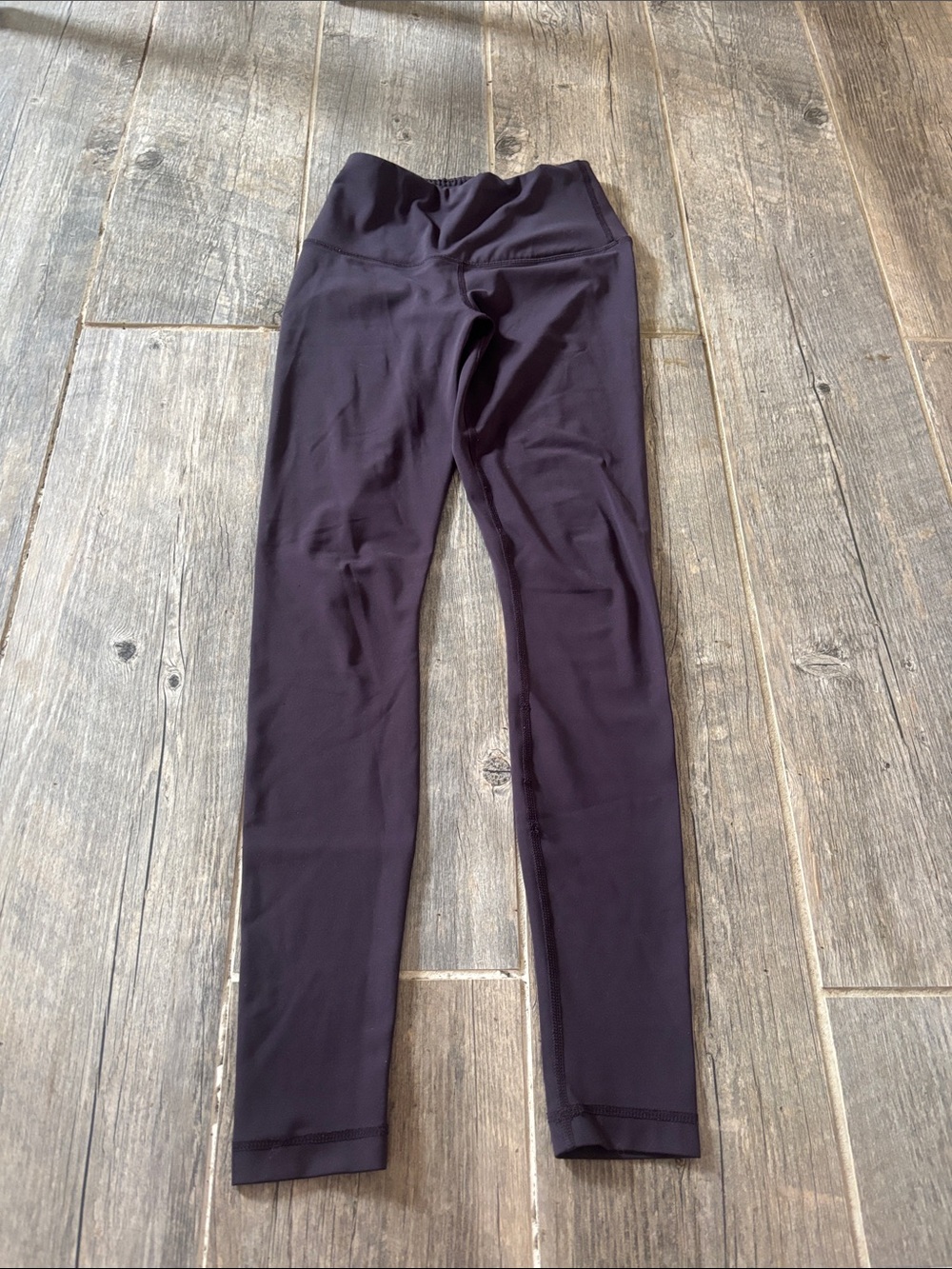90 Degree By Reflex Women's Dark Purple Performance Leggings